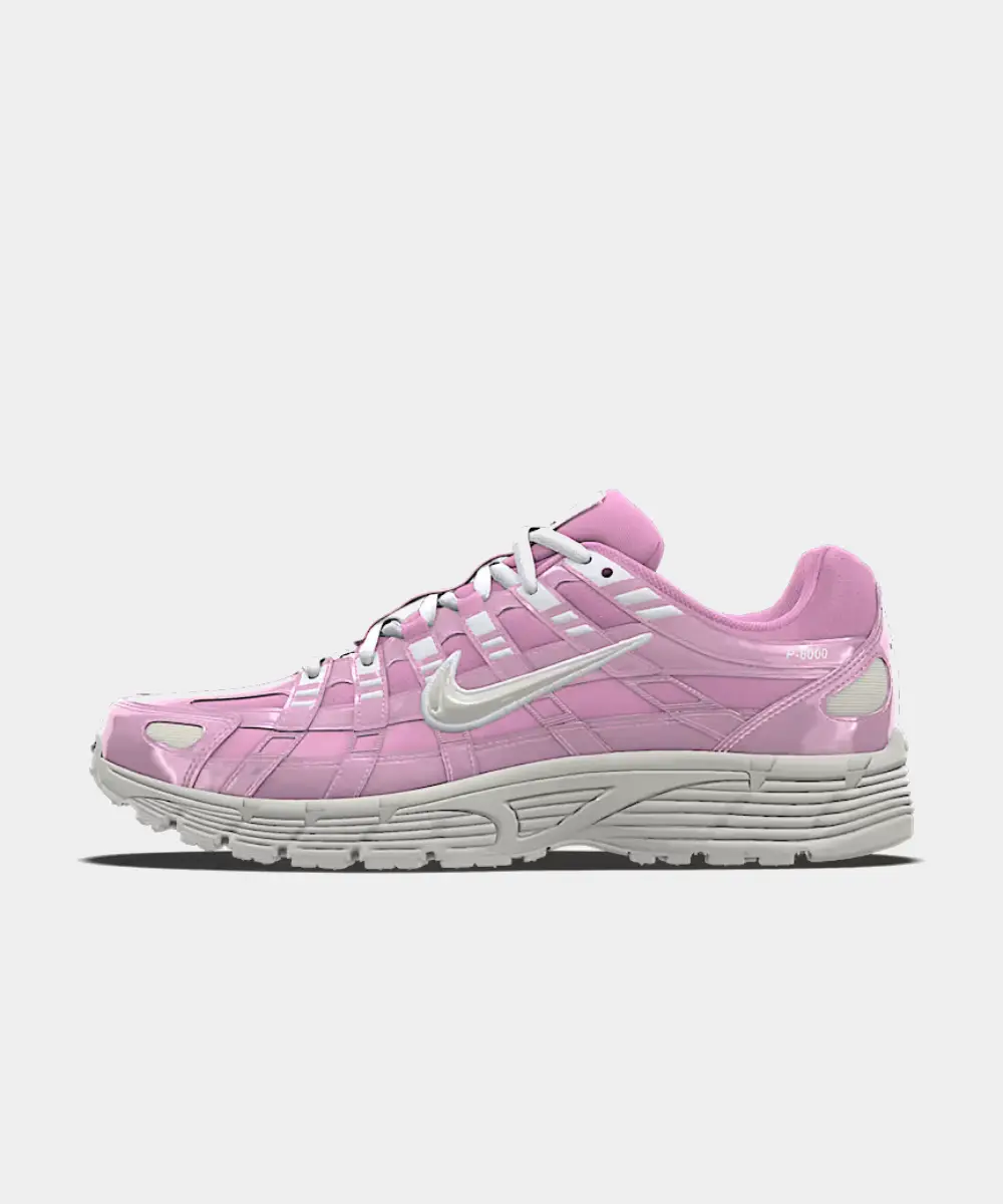P 6000 Femme Custom Shoes GriseRose (6)