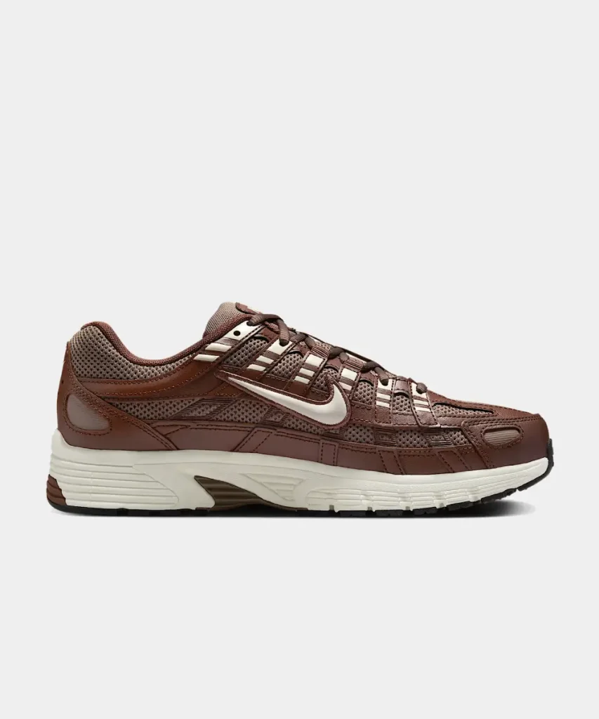 P 6000 Femme Custom Shoes MarronBlanc (5)