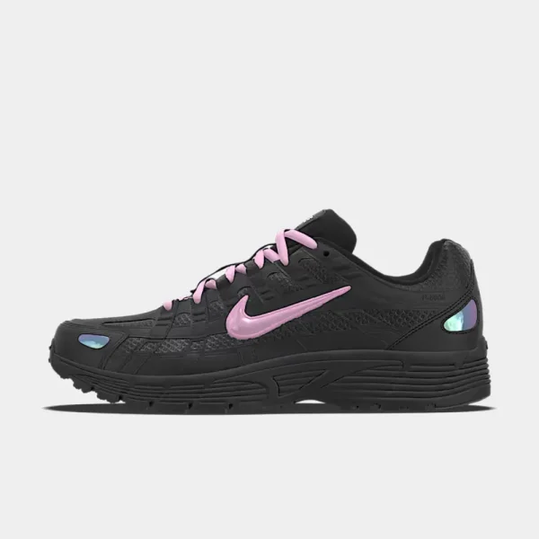 P 6000 Femme Custom Shoes NoirRose (1)
