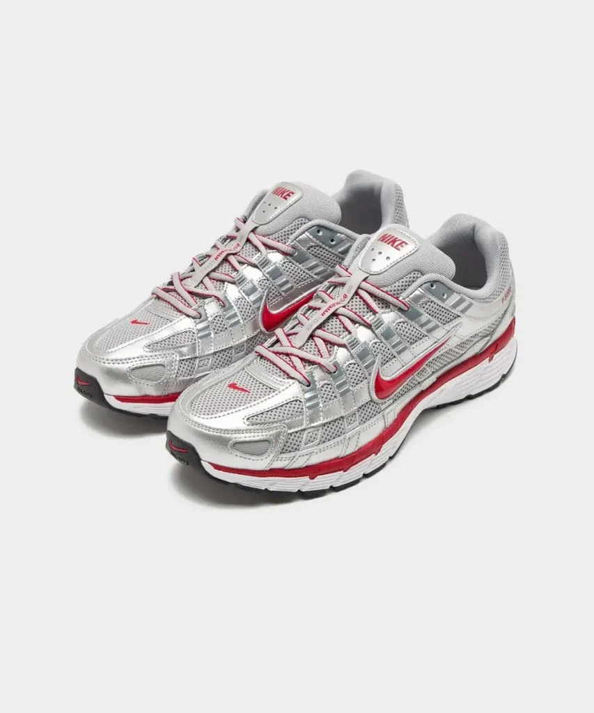 P 6000 Hommes RougeGris Shoes (5)